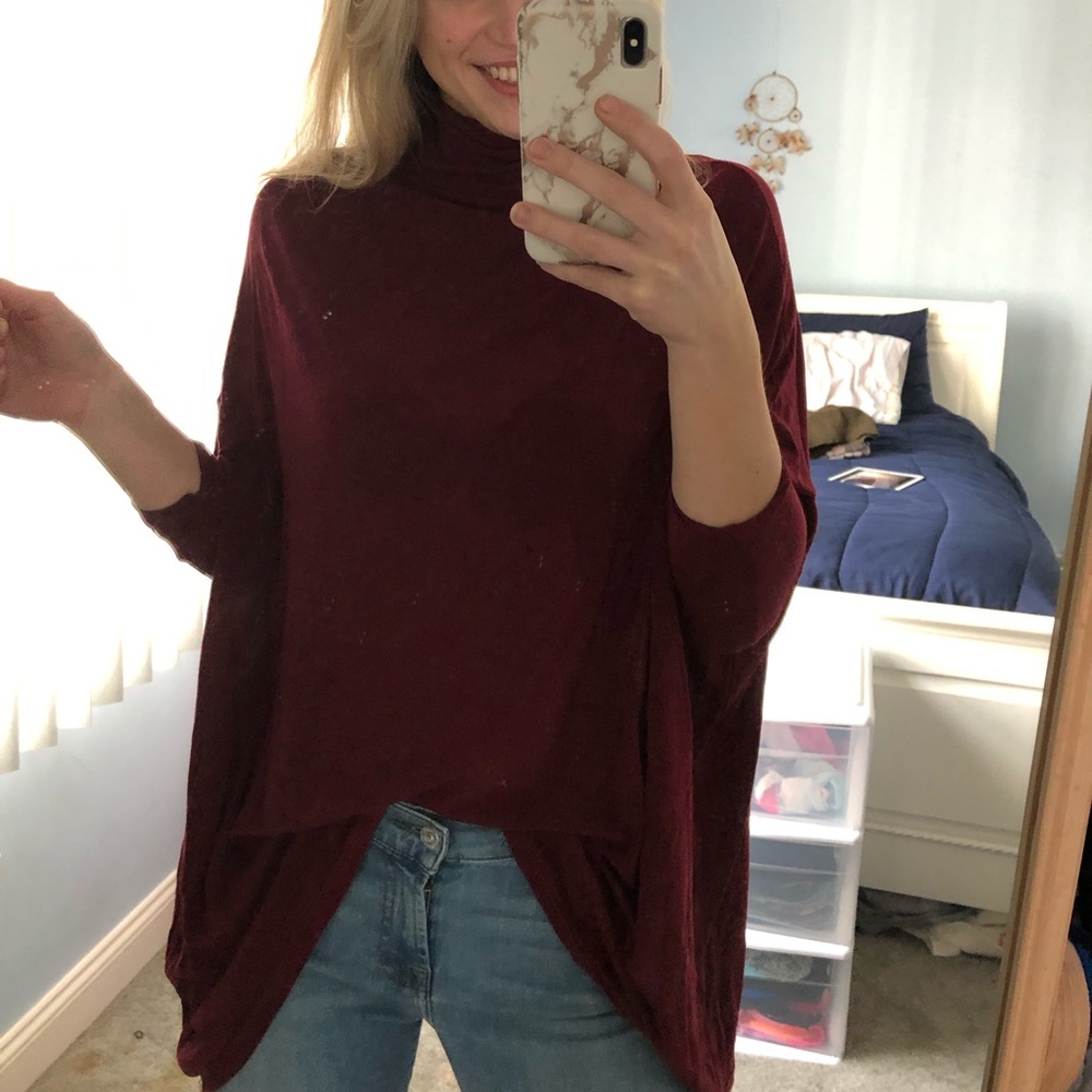 Free People Light Turtleneck Top